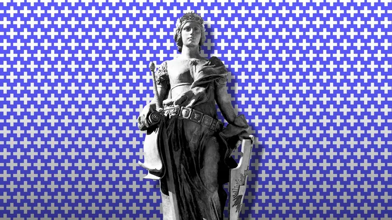 Helvetia-Statue. Symbolbild für Gleichstellung und gesellschaftliche Themen im ellexx Newsletter.